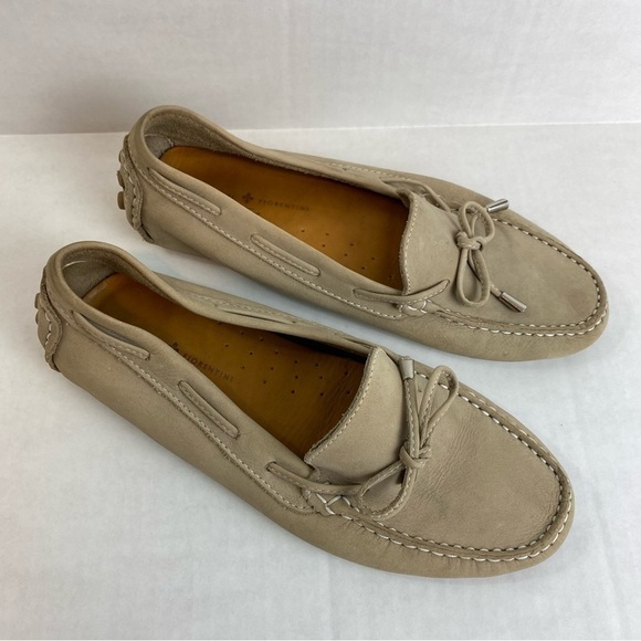 Mercanti Fiorentini Soft Leather Nub Sole Driving Loafers - Picture 2 of 12